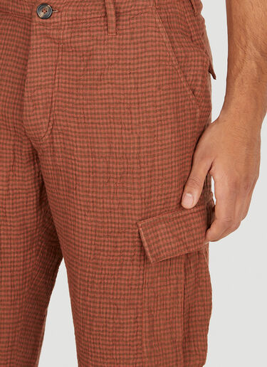 Karu Handloom Cargo Pants Brown kau0150006