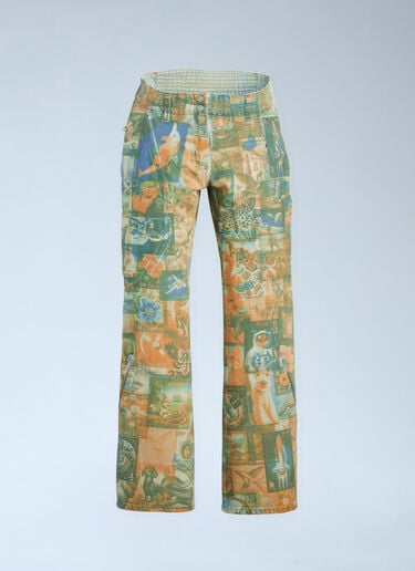 Printed Carina Jeans Kiko Kostadinov x Levi's Printed Carina Jeans Green kil0260003