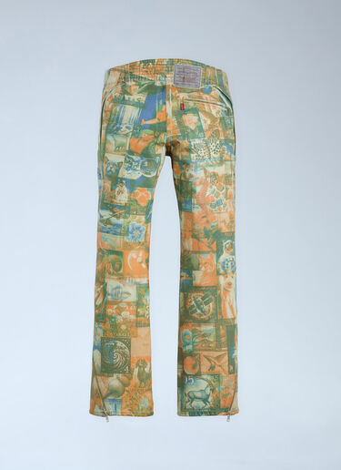 Printed Carina Jeans Kiko Kostadinov x Levi's Printed Carina Jeans Green kil0260003