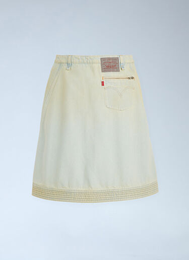 Carina Apron Shorts Kiko Kostadinov x Levi's Carina Apron Shorts White kil0260004