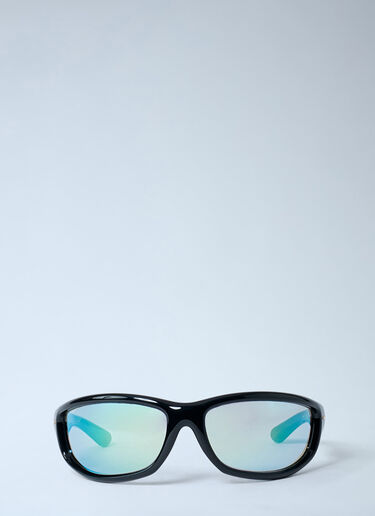 A$AP Rocky x Ray-Ban Ultra Wrap 003 Sunglasses Black lar0362005