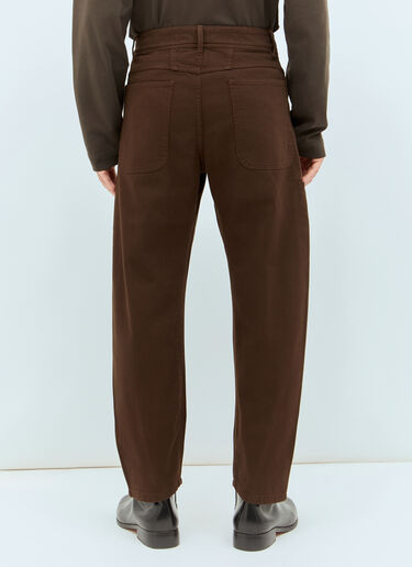 Twisted Workwear Pants Lemaire Twisted Workwear Pants Brown lem0158005
