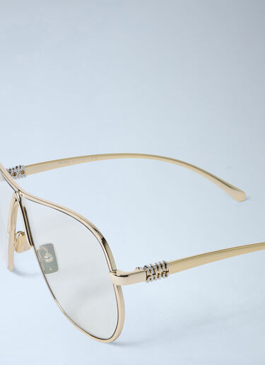 Miu Miu 0MU A56S Glasses Gold lmu0262004