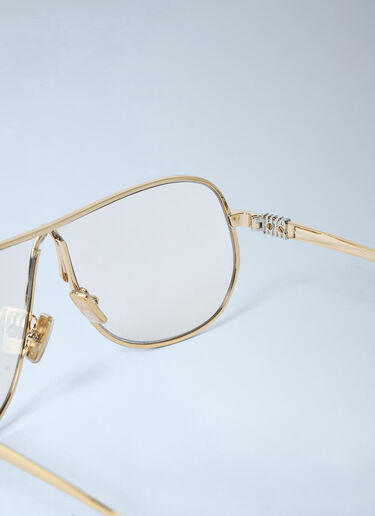 Miu Miu 0MU A56S Glasses Gold lmu0262004