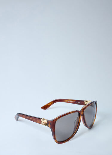 Miu Miu 0MU A08S 선글라스  브라운 lmu0262007