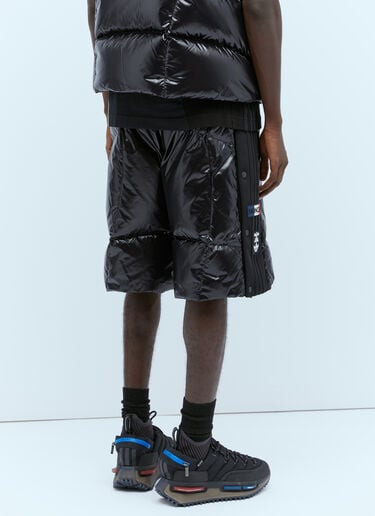 다운 트랙 쇼츠 Moncler x adidas Originals 다운 트랙 쇼츠 블랙 mad0154005
