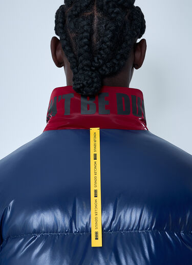 Moncler x A$AP ROCKY Reversible Throttle Short Down Jacket Red map0162001