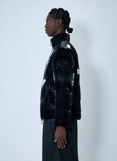 Moncler x A$AP ROCKY Reversible Throttle Short Down Jacket Black map0162002