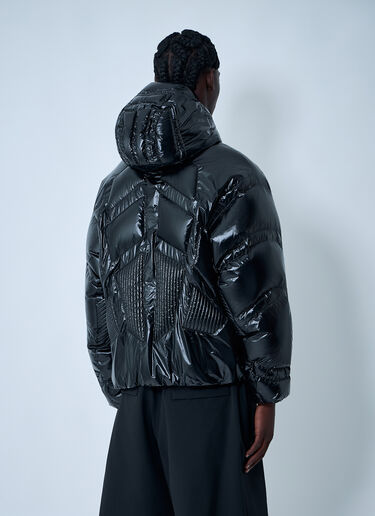 Moncler x A$AP ROCKY Bahianinha High-Shine Down Jacket Black map0162006