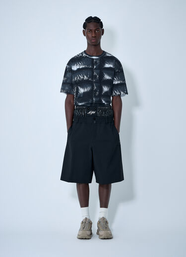 Contrast Waistband Shorts Moncler x A$AP ROCKY Contrast Waistband Shorts Black map0162008