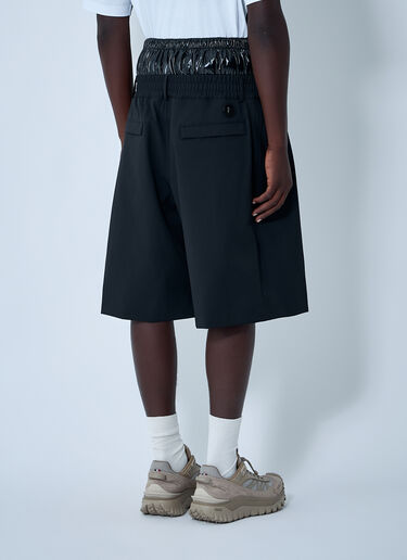 Moncler x A$AP ROCKY Contrast Waistband Shorts Black map0162008