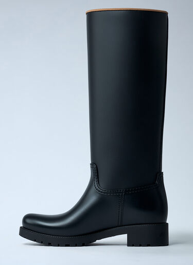Rubber Rain Boots Max Mara Rubber Rain Boots Black max0262033