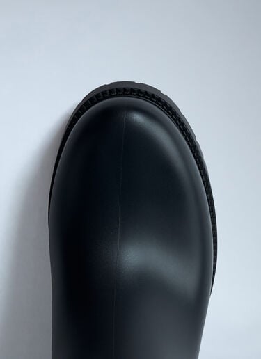 Max Mara Rubber Rain Boots Black max0262033