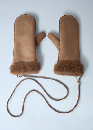 Max Mara Sand Gloves Camel max0262039
