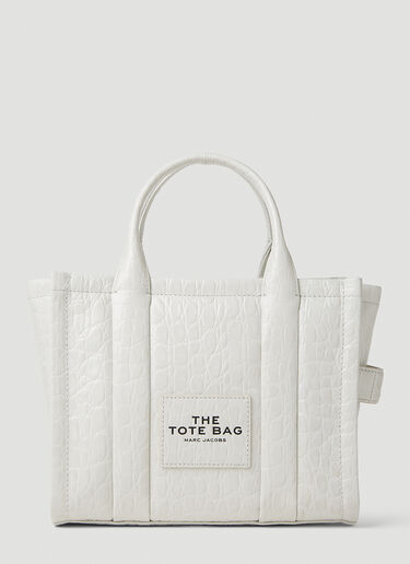 Marc Jacobs 크로크 엠보싱 미니 토트백 화이트 mcj0251035