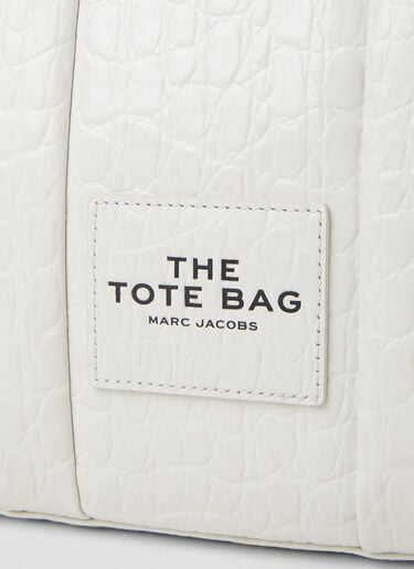 Marc Jacobs 크로크 엠보싱 미니 토트백 화이트 mcj0251035