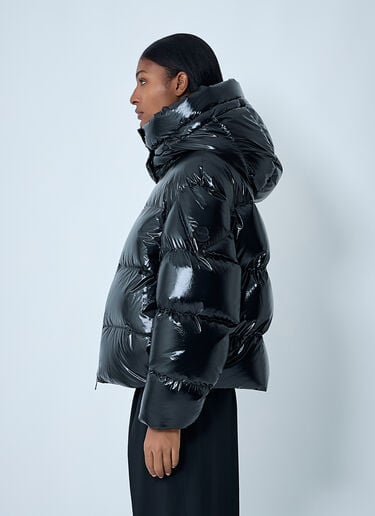 Moncler x EE72 by Edward Enninful Lothar 短款羽绒服  黑色 mee0262001