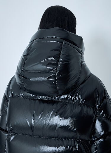 Moncler x EE72 by Edward Enninful Lothar 短款羽绒服  黑色 mee0262001