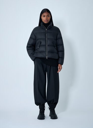 Moncler x EE72 by Edward Enninful Blas 쇼트 다운 재킷  블랙 mee0262002