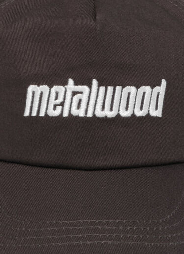 Logo Motif Baseball Cap Metalwood Studios Logo Motif Baseball Cap Brown met0160007