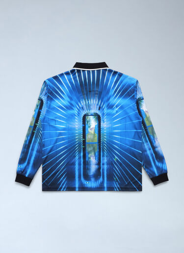 Metalwood Studios KTV Jersey Logo Motif T-Shirt Blue met0162001