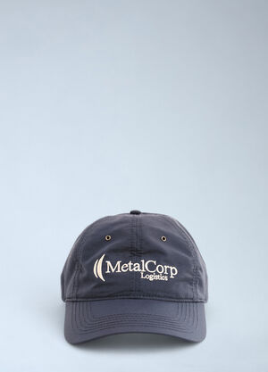 Metalwood Studios Logo Motif Baseball Cap Navy met0162002
