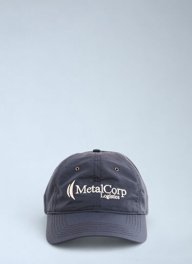 Logo Motif Baseball Cap Metalwood Studios Logo Motif Baseball Cap Navy met0162002