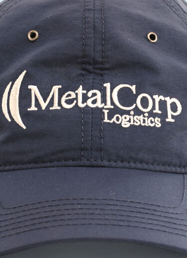 Logo Motif Baseball Cap Metalwood Studios Logo Motif Baseball Cap Navy met0162002