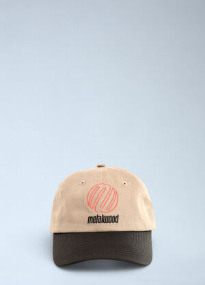 Metalwood Studios Logo Motif Baseball Cap Grey met0162003