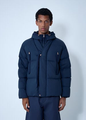 Moncler x Gilga Farm by Donald Glover Tango Short Down Jacket Navy mgf0162010
