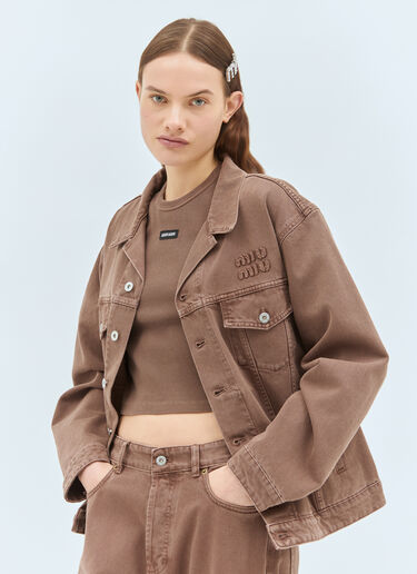 크리스털 헤어 클립 Miu Miu 크리스털 헤어 클립 실버 miu0258090