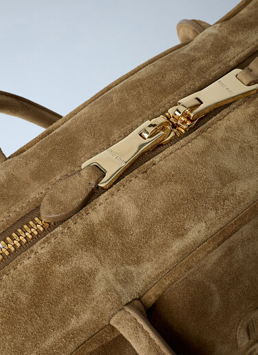 Miu Miu Suede Beau Handbag Green miu0263037