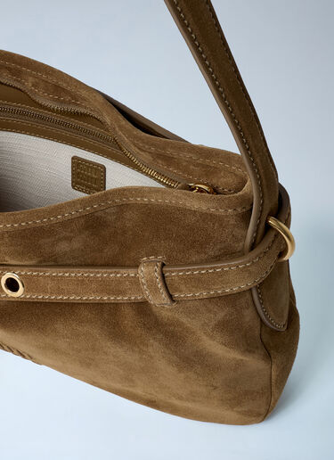 Miu Miu Aventure Suede Handbag Green miu0263040