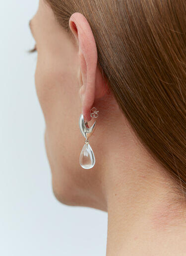 Small Viscous Drop Earrings Milko Boyarov Small Viscous Drop Earrings Silver mkb0354004