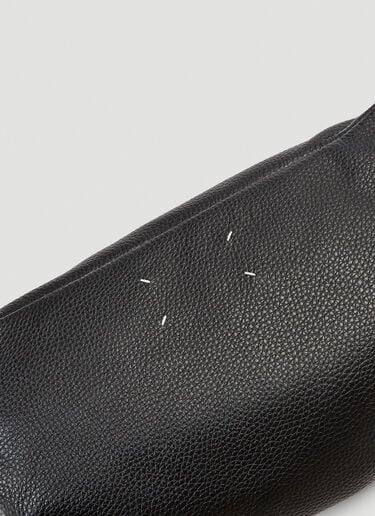 Maison Margiela Oversized Leather Belt Bag Black mla0139046