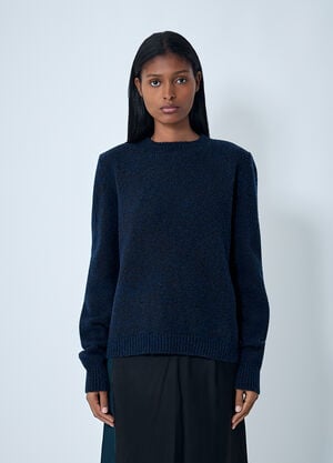 Maison Margiela Wool-Blend Sweater Brown mla0261004
