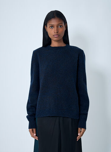 Maison Margiela Wool-Blend Sweater Brown mla0261004