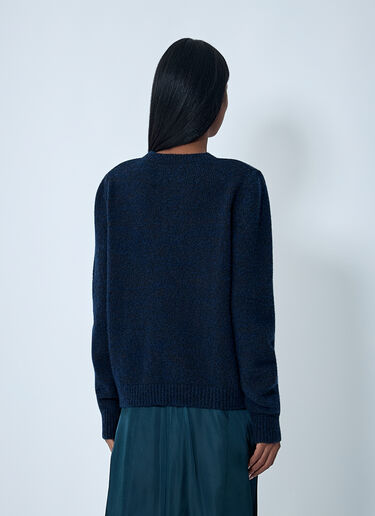 Maison Margiela Wool-Blend Sweater Brown mla0261004