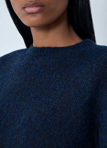 Wool-Blend Sweater Maison Margiela Wool-Blend Sweater Brown mla0261004