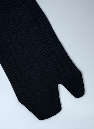 Maison Margiela 부트레그 양말  블랙 mla0261011