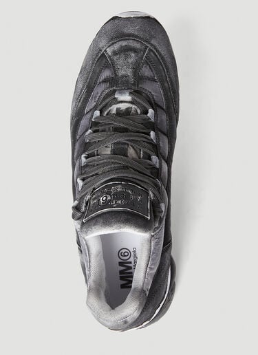 MM6 Maison Margiela 复古运动鞋 灰 mmm0151018