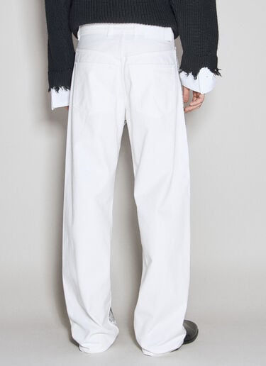 프린트 데님 진 MM6 Maison Margiela 프린트 데님 진 그레이 mmm0154008
