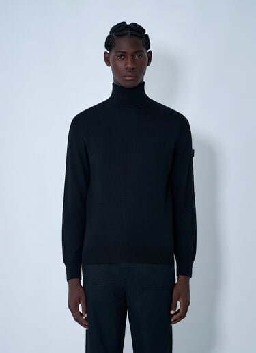 MM6 Maison Margiela Wool-Blend Sweater Black mmm0162004