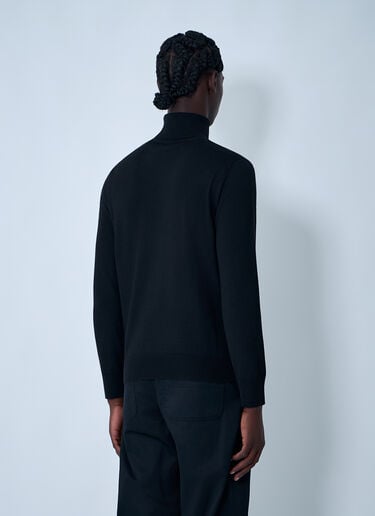 MM6 Maison Margiela Wool-Blend Sweater Black mmm0162004