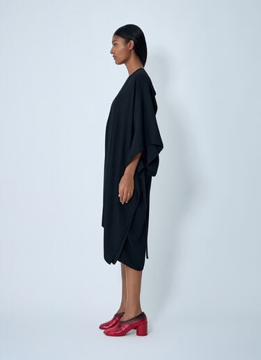 MM6 Maison Margiela 미니 드레이프 원피스  블랙 mmm0261003