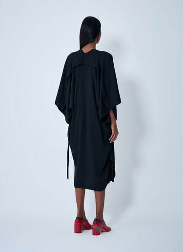 MM6 Maison Margiela 미니 드레이프 원피스  블랙 mmm0261003