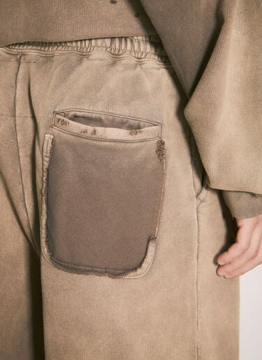 Maison Mihara Yasuhiro Sun Faded Track Pants Brown mmy0158005
