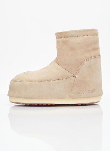 Icon Low Suede Boots Moon Boot Icon Low Suede Boots Beige mnb0354010