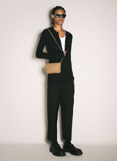 Marni Marni Mending 皮革单肩包 棕色 mni0157015