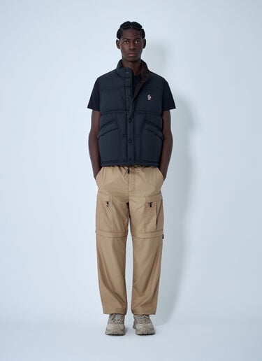 Moncler Grenoble オール・ジレ  ブラック mog0162002